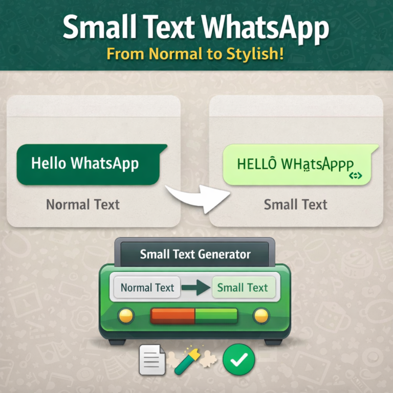 small text whatsapp