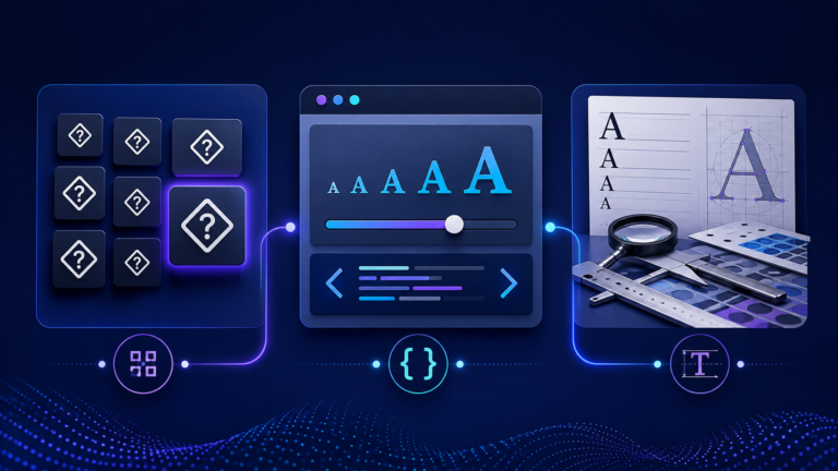 Comparison of Unicode small text, CSS font sizing and professional typography